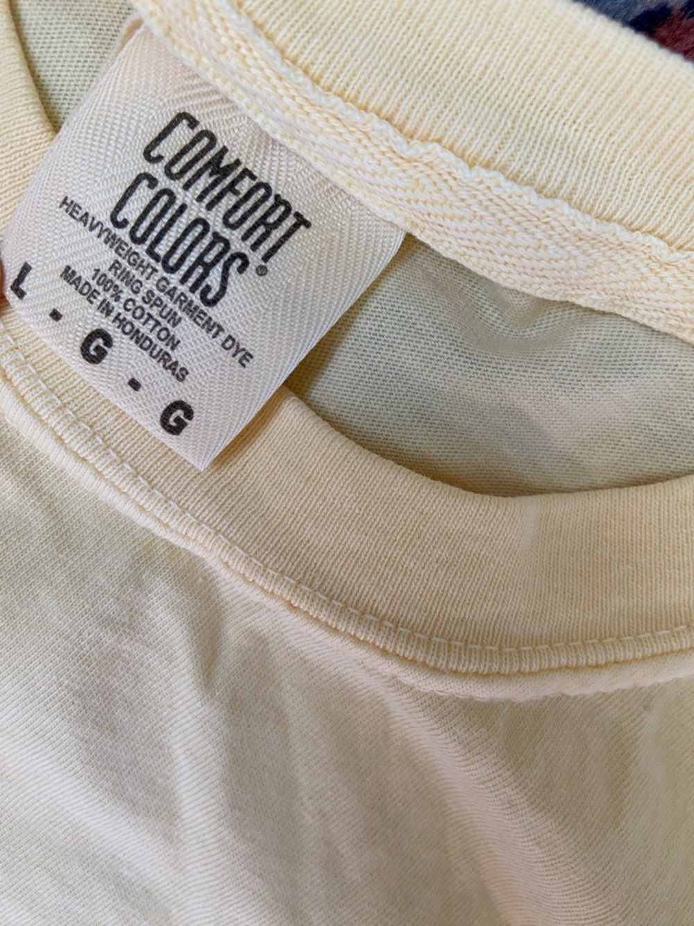 Men's Light Yellow Topo-Chico Pocket tee - Picture 6 of 7
